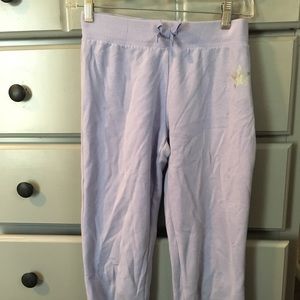 Purple sweatpants
